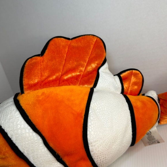 Disney Store Pixar Finding Nemo Orange Clown Fish Large 18" Stuffed Plush - Picture 3 of 11